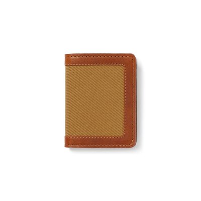 【美國Filson】Tan卡其色(棕色) 皮夾 皮包 短夾 卡片夾 信用卡夾 名片夾