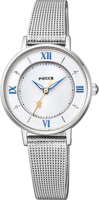 日本正版 CITIZEN 星辰 wicca KP3-465-11 手錶 女錶 太陽能充電 日本代購