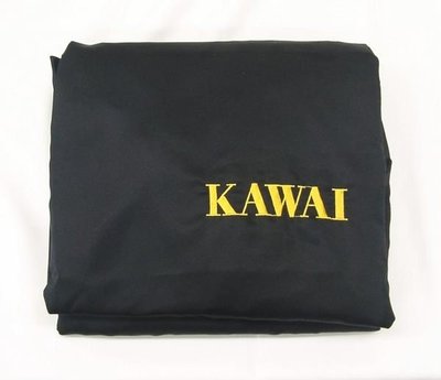【河堤樂器】KAWAI 河合平台鋼琴罩(黑色2號琴用)／平台鋼琴套／平台鋼琴防塵套～全新～