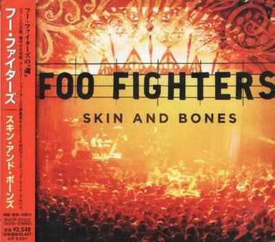 K - Foo Fighters - Skin And Bones - 日版 - NEW