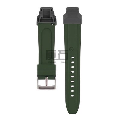新款推薦 代用卡西歐氟橡膠錶帶GBD-H1000錶帶- 可開發票