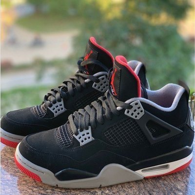 Air Jordan 4 黑紅 運動 308497 060潮鞋