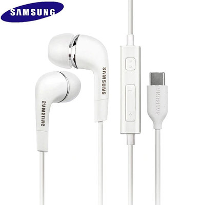 SAMSUNG 原裝三星 A73 A53 A33 S23 Ultra Type C 耳機適用於 Galaxy A60 A