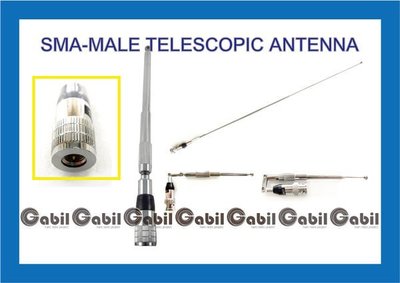 【中區無線電 對講機】SMA-P  VHF 136-174MHz 伸縮天線 可折 HORA F18 ADI AF-16 LS-180 REXON RL-302V