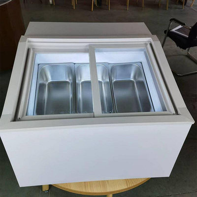 綠科式冰淇淋展示櫃嵌入式式冷凍櫃桌上型直冷冰淇淋展示小型