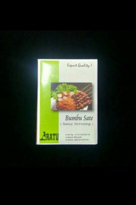 印尼 RATU調味料 Satay Dressing 花生口味/1個/200g