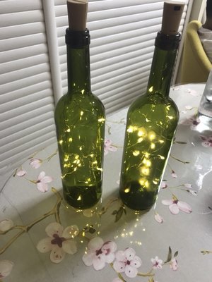 創意 暖白色 紅酒 啤酒 酒瓶塞 LED燈串 聖誕 裝飾燈 銅線燈 浪漫 禮品 餐廳 咖啡廳 酒吧 裝飾用品