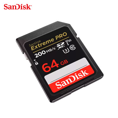 SANDISK Extreme PRO UHS-I U3 64GB 專業高速記憶卡 公司貨 (SD-SDXXU-64G)