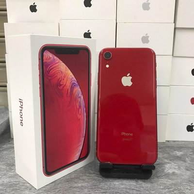 【原盒裝高電池】iPhone XR 64G 6.1吋 紅色  蘋果 手機 台北 師大 工作機 1849