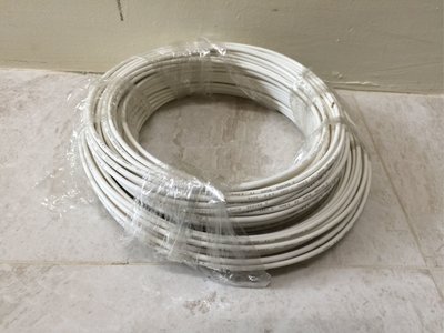 太平洋 pvc單蕊2.0 白色電線~零售專區～$12/米，white single core cable 2.0mm