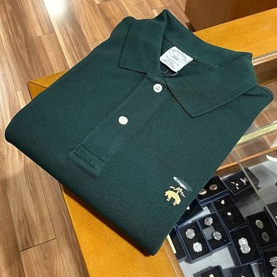 【Japan潮牌館】Brooks Brothers/布克兄弟夏季新款經典修身純色POLO衫男短袖T恤