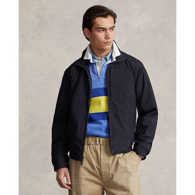 Ralph Lauren 藏青色 可收納防風防水夾克外套 1980元