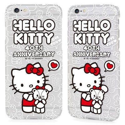 GARMMA Hello Kitty iPhone 6 4.7吋保護硬殼-四十周年B款