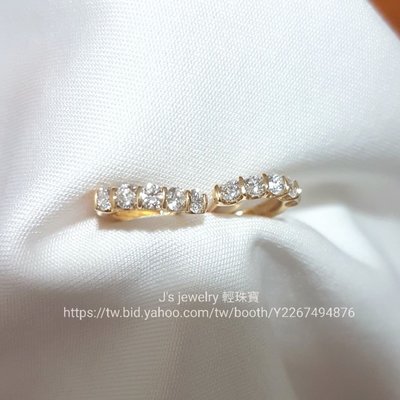 珠寶訂製 18K金圈型鑽石耳環 50分天然真鑽 耳圈 tiffany cartier 情人節禮物 可參考