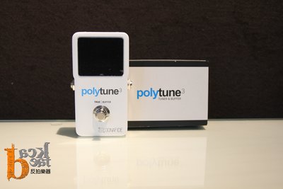 [反拍樂器] TC Electronic Polytune 3 buffer 效果器 2017