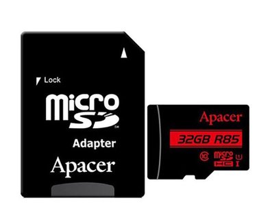 ☆偉斯科技☆ 破盤價 Apacer 宇瞻 32GB MicroSD MicroSDHC TF U1 C10 R85記憶卡
