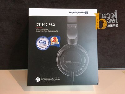 [反拍樂器]Beyerdynamic DT240 Pro 監聽耳機 34歐姆 錄音室 工作室 免運費 公司貨 可開發票