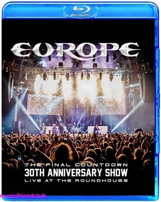 高清藍光碟 Europe Live At The Roundhouse 30th Anniversary (藍光BD25G)