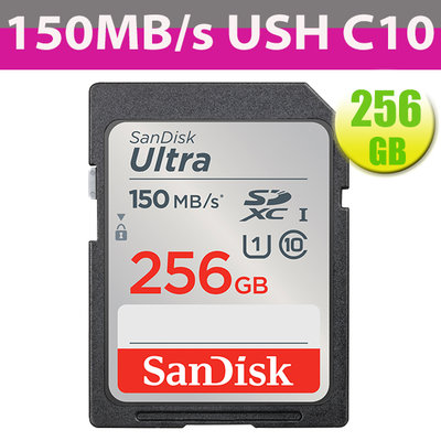 SanDisk 256GB 256G SDXC Ultra【150MB】SD UHS SDSDUNC-256G記憶卡
