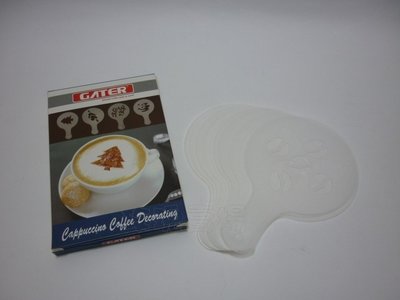 (玫瑰Rose984019賣場)CATER 拉花模具 印花模具 拿鐵 卡布 花式 咖啡 ~ 16款圖案模型