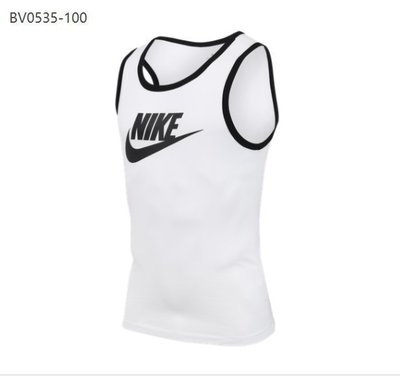 【熱賣精選】Nike NK  N耐吉 背心 男款 白色拼接 黑邊運動 內衣 籃球服   BV-LK29014