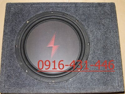 美製 Precision Power PPI 12吋 被動式 重低音喇叭含音箱+擴大機