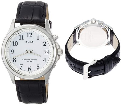 日本正版 SEIKO 精工 ALBA AEFY506 男錶 男用 手錶 電波錶 太陽能充電 日本代購