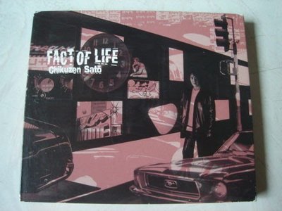*日版CD-- 佐藤竹善-- FACT OF LIFE( 紙盒裝)
