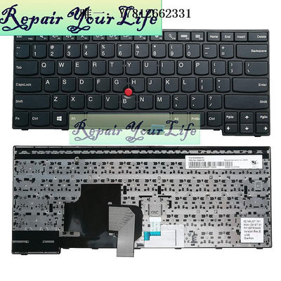 電腦零件適用 LENOVO聯想E431 E440 E450 E455 E460 E465 E470 E475鍵盤筆電配件