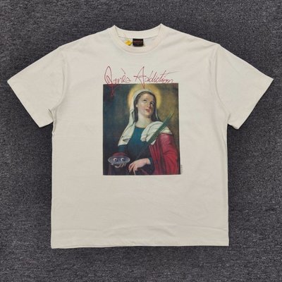 潮品#Religious virgin mary vintage short sleeve shirt短袖