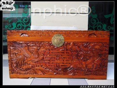 INPHIC-樟木箱 儲藏 收納 床底箱 仿舊中式 複古 雕花 嫁妝 實木