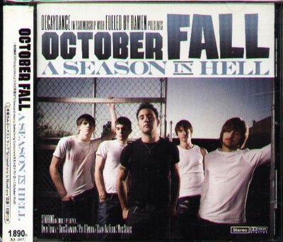 八八 - October Fall - A Season in Hell - 日版 CD+1BONUS