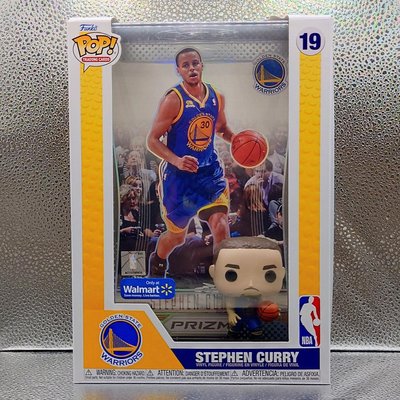 Funko NBA Curry 球員卡 Walmart限定 銀卡 Gold Slam 封面