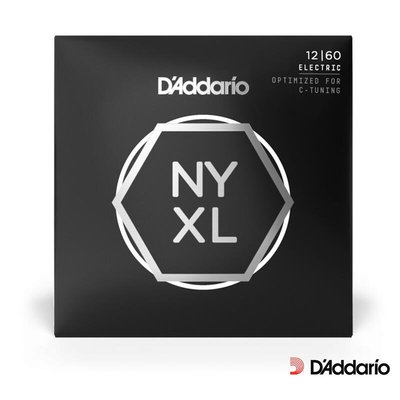 【又昇樂器 . 音響】DAddario NYXL 12/60 Nickel Wound 電吉他弦