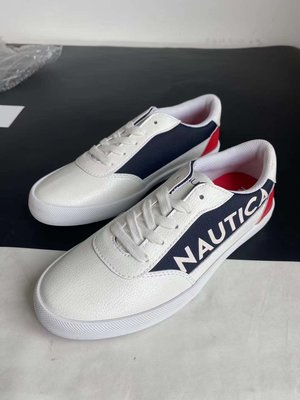 37-41碼 Nautica 拼色logo小白鞋 特價598元