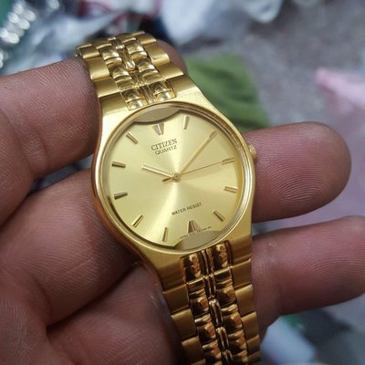 日本 CITIZEN 金錶 男錶 女錶 中性錶 31mm 清晰 日本錶 石英錶 高級錶 S2