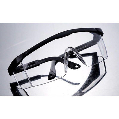 不只好用 又好看… 防刮防護 護目鏡 耐衝擊安全眼鏡 防塵眼鏡 防飛沫護目鏡 加寬加厚鏡片 眼鏡
