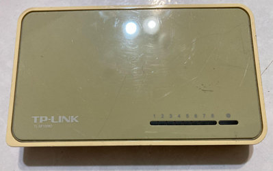 (二手故障)TP LINK 網路交換器 TL-SP1008D #附贈原廠充電器