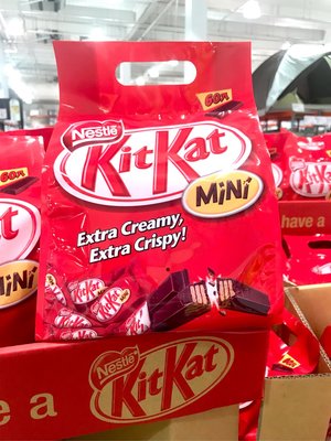 Costco Nestle KitKat mini 雀巢奇巧迷你巧克力家庭號 16.7公克X60條