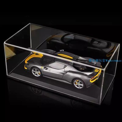 比美高1:18法拉利296 GTB跑車金屬汽車模型仿真合金男孩玩具禮物