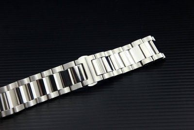 22mm中光兩側拉砂質感優雅風格不鏽鋼製實心錶帶,雙按式不鏽鋼蝴蝶扣seiko sbbn zenwatch2 sw 華為