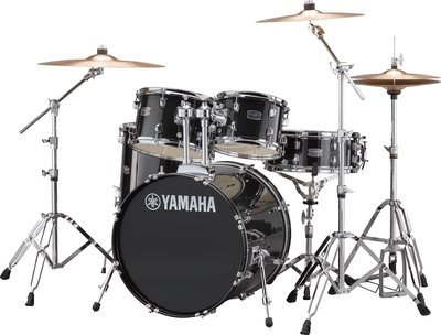 【六絃樂器】全新 Yamaha RYDEEN 黑色爵士鼓 加附鼓棒 鼓椅 地毯 / 現貨特價