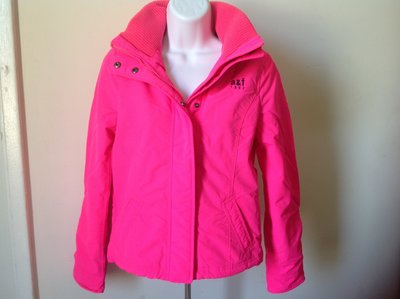 【天普小棧】a&amp;f abercrombie all-season weather jacket立領風衣外套KIDS XL