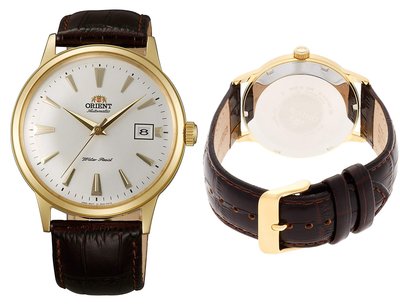 日本正版 Orient 東方 Bambino SAC00003W0 手錶 男錶 皮革錶帶 日本代購