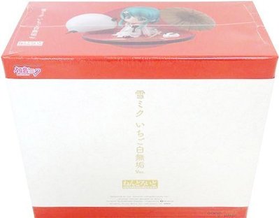 日本正版 GSC 黏土人WF 2013 冬 限定 初音未來 MIKU 草莓 白無垢 可動 模型 公仔 日本代購