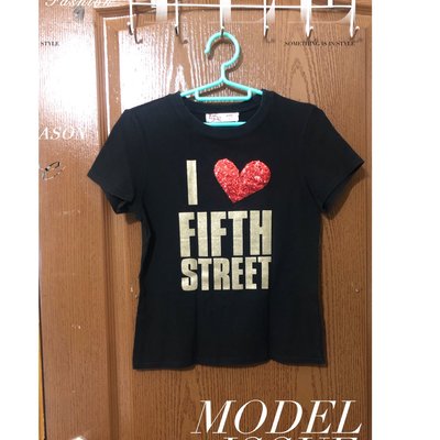 5th STREET 棉質T恤（95%棉）