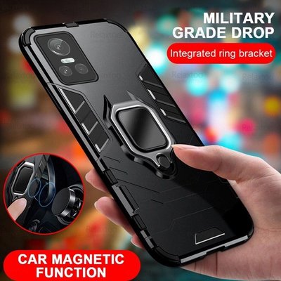 Realme GT Neo3 Neo2 GT2 Pro 裝甲後蓋的防震環架手機殼, 適用於 Real me GT Mas-現貨上新912