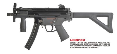 【磐石】UMAREX/VFC MP5K PDW Gen2 6mm 氣動槍瓦斯長槍 黑色-V2-MP5KP-B2
