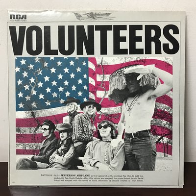 晨雨黑膠【西洋】搖滾500大第373名~美版/Jefferson Airplane – Volunteers