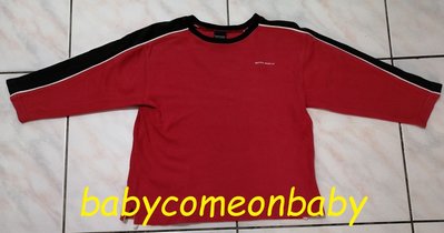 嬰幼用品 長袖 T恤 NAUTICA JEANS COMPANY 紅色 SIZE 6